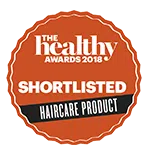 The Healthy Awards 2018 – Shortlisted Haircare Product award badge