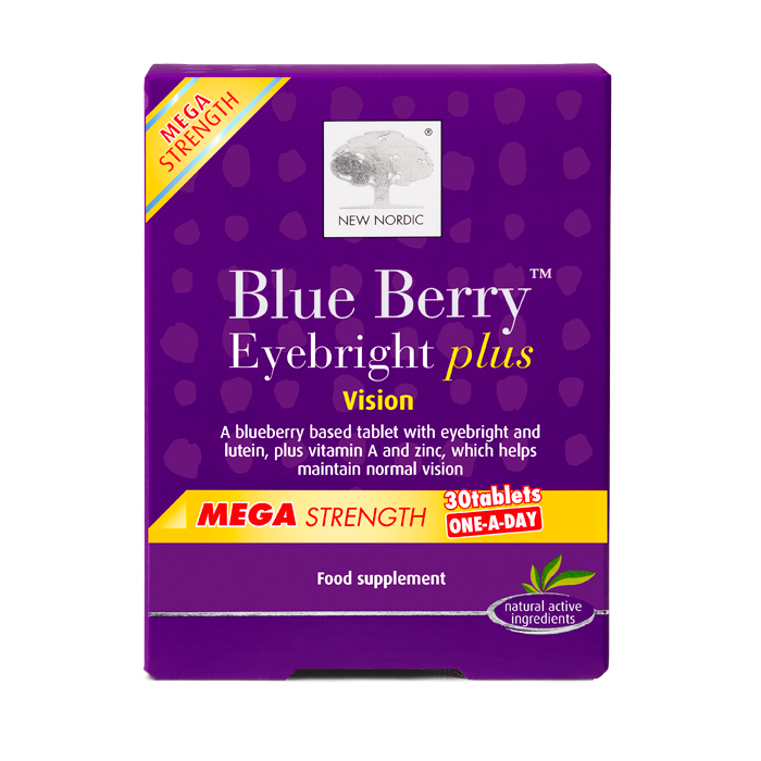 How to Do a Digital Detox with Blue Berry™ 4 New Nordic Swedish Blue Berry™ tablets with blueberries and herbs, help maintain normal vision and eye health.