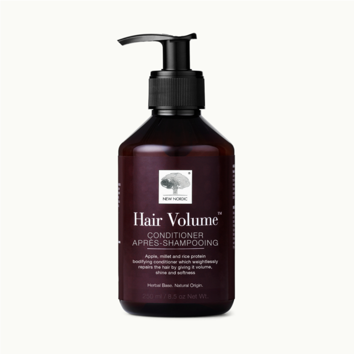 w_HairVolumeConditioner_250_Front_UK_Tile1 Front of Hair Volume⢠Conditioner package.