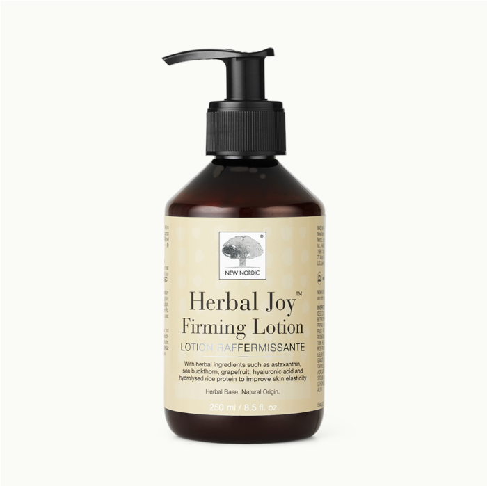 w_HerbalJoyFirmingLotion_250_Front_UK_Tile1 Front of Herbal Joy™ firming Joy package.