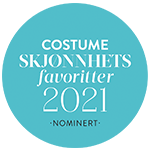 Nominated logo for Costume Skjønnhetsfavoritter 2021.