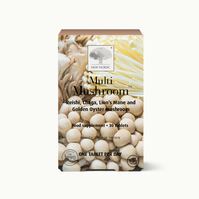w_MultiMushroom_SingleProduct_30_Front_UK_Tile1 Front of Multi Mushroom™ package.