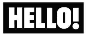 Magazine Logo "Hello!"
